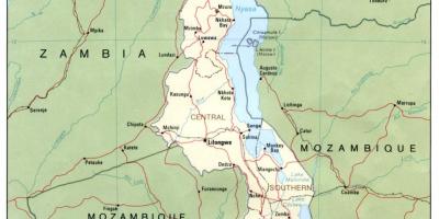 Улична карта на blantyre Малави