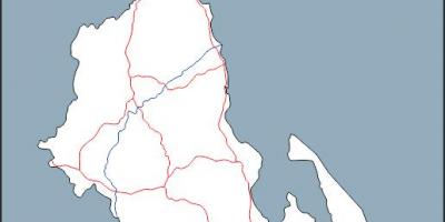 Карта на Малави мапата за преглед